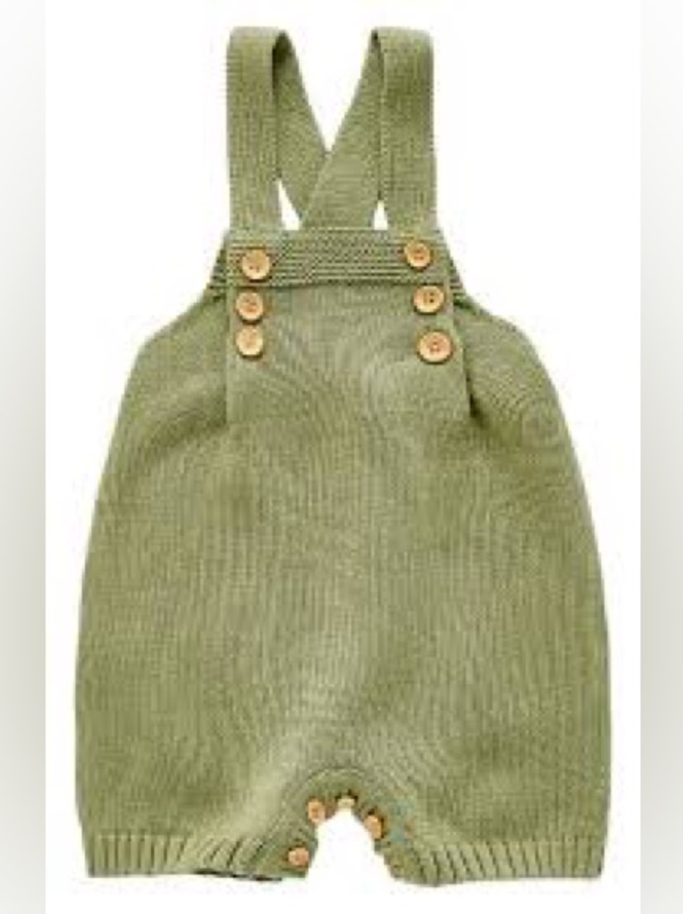 💚✨ Ashmi & Co. Spencer Knit Cotton Romper – Size 18/24 Months | EC ✨💚